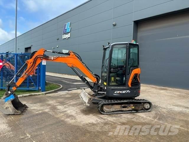 Develon Dx27z Excavadoras de cadenas