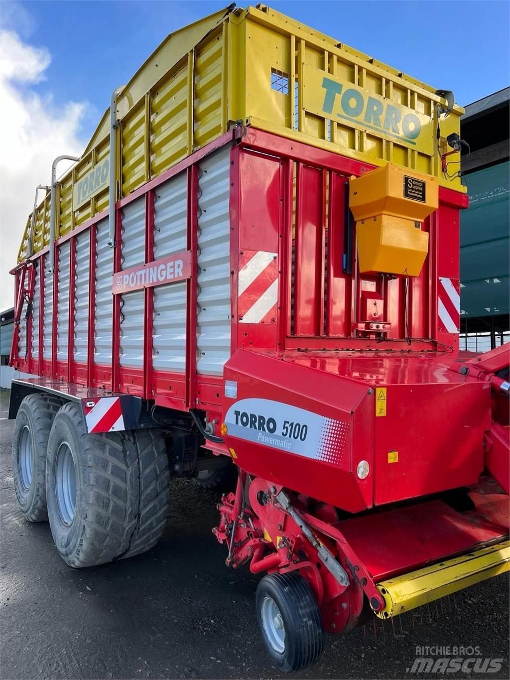 Pöttinger Torro 5100L Remolques de forraje