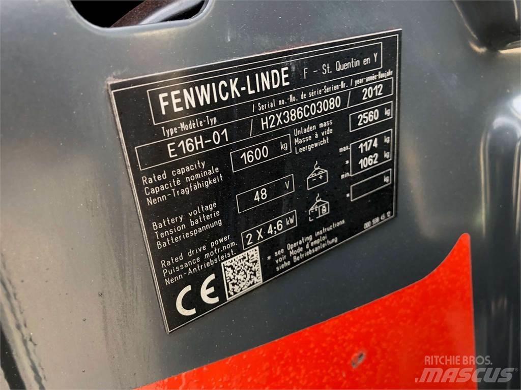Linde E16H-01 Otras carretillas elevadoras