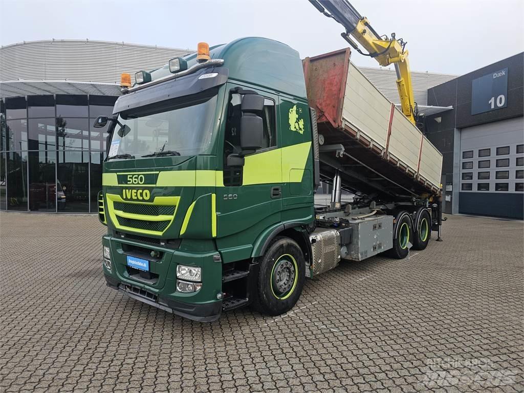 Iveco Stralis 560 6x4 Camiones con gancho