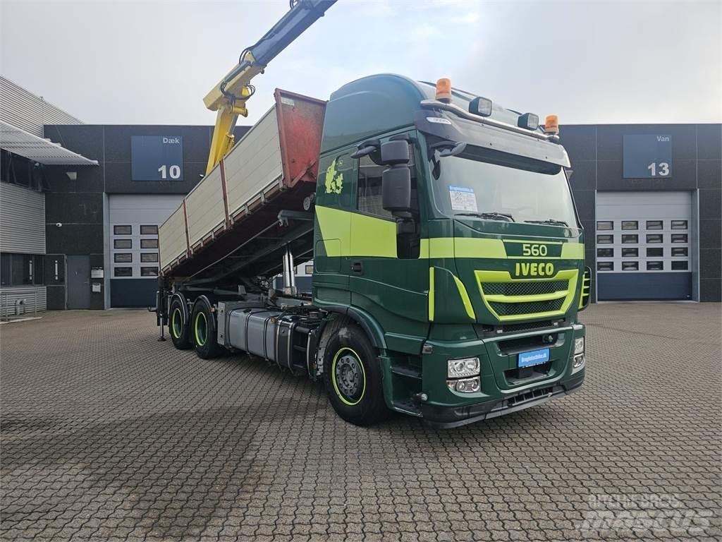 Iveco Stralis 560 6x4 Camiones con gancho