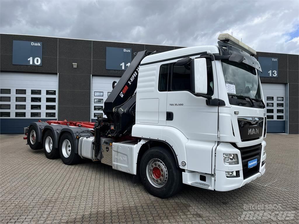 MAN TGS 35.500 8x4 Camiones con gancho