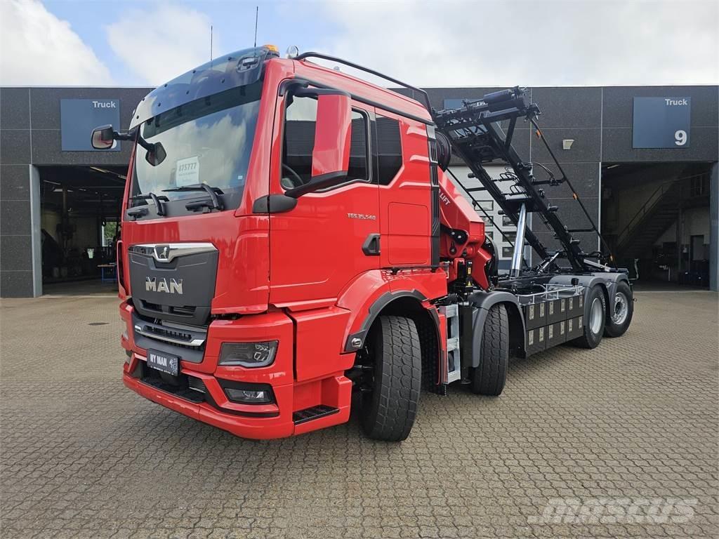 MAN TGS 35.540 8X2H-6 Camiones con gancho