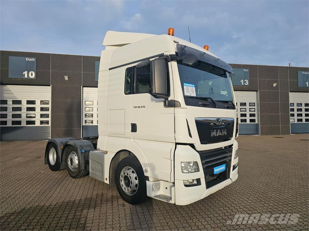 MAN TGX 26.470 Cabezas tractoras