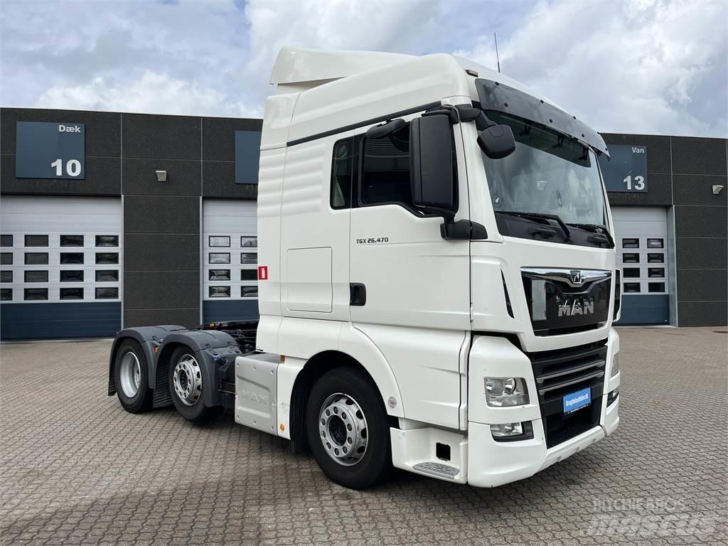 MAN TGX 26.470 6x2-2 Cabezas tractoras