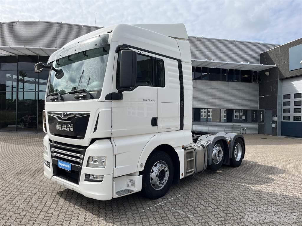 MAN TGX 26.470 6x2-2 Cabezas tractoras
