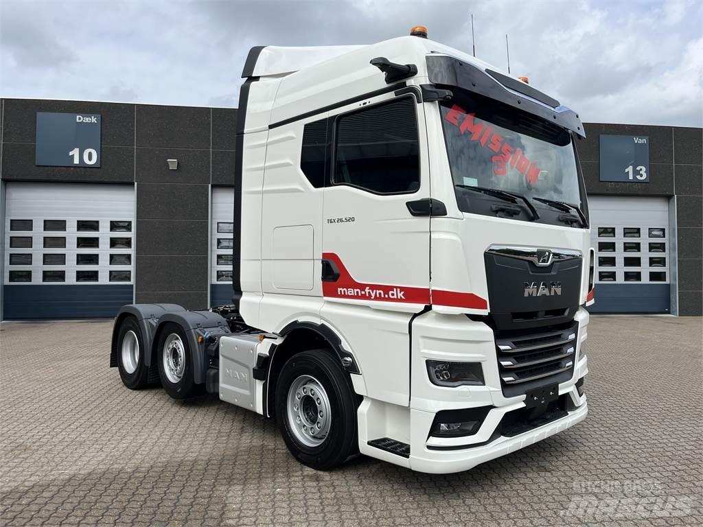 MAN TGX 26.520 Cabezas tractoras
