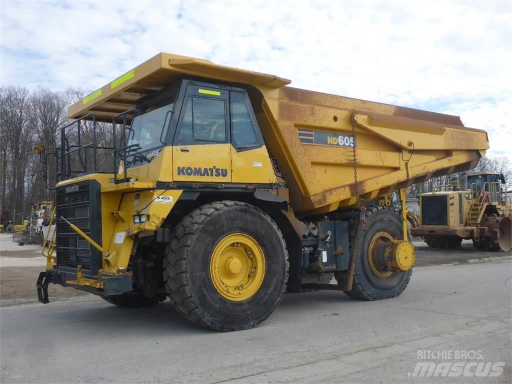 Komatsu HD605-7 Dúmpers rígidos