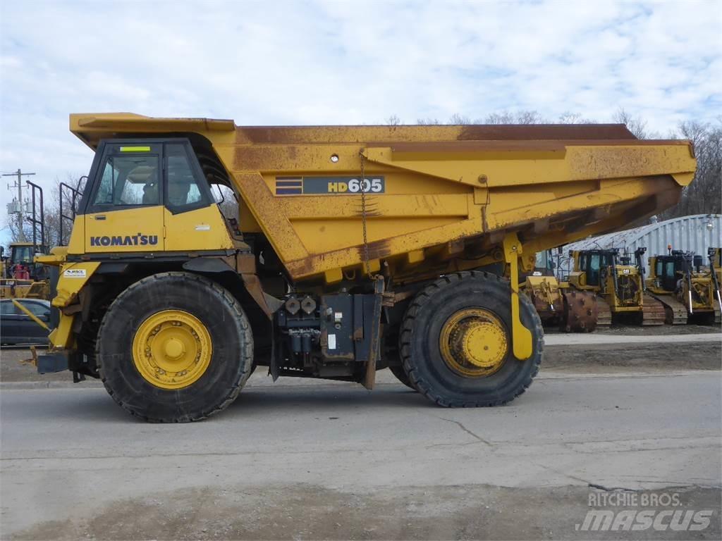 Komatsu HD605-7 Dúmpers rígidos