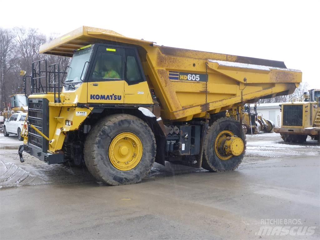 Komatsu HD605-7 Dúmpers rígidos