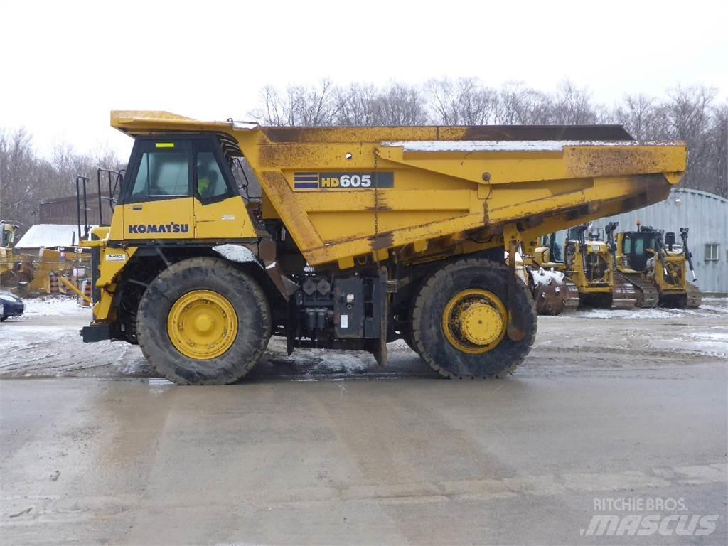 Komatsu HD605-7 Dúmpers rígidos