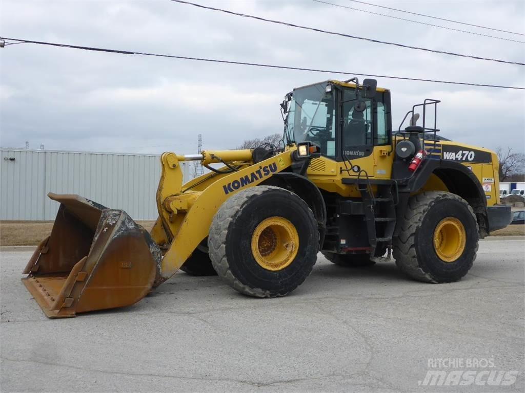 Komatsu WA470-8 Cargadoras sobre ruedas