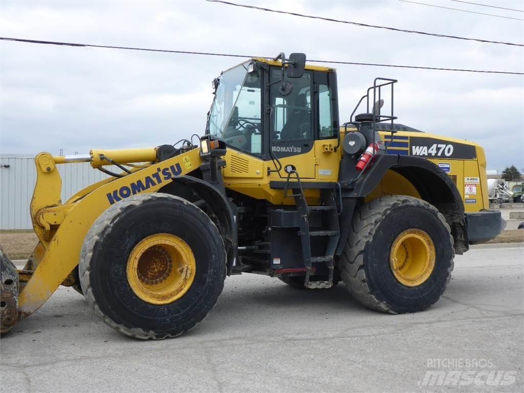 Komatsu WA470-8 Cargadoras sobre ruedas