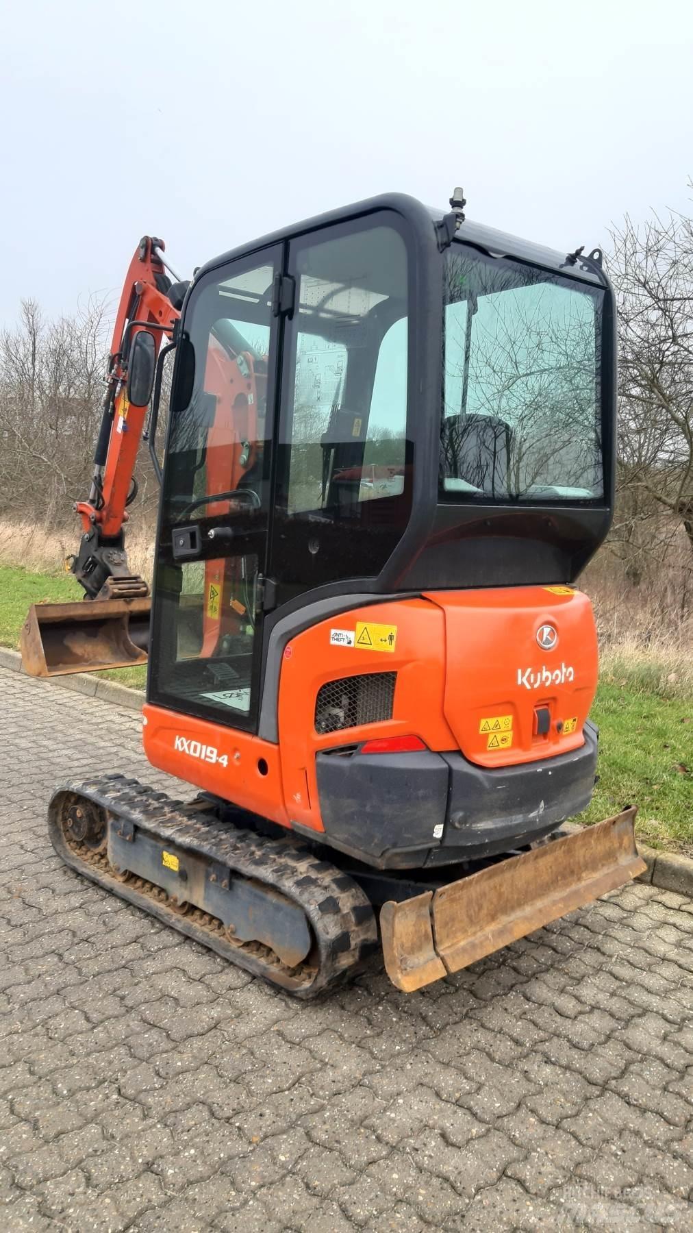 Kubota KX019-4 Mini excavadoras < 7t