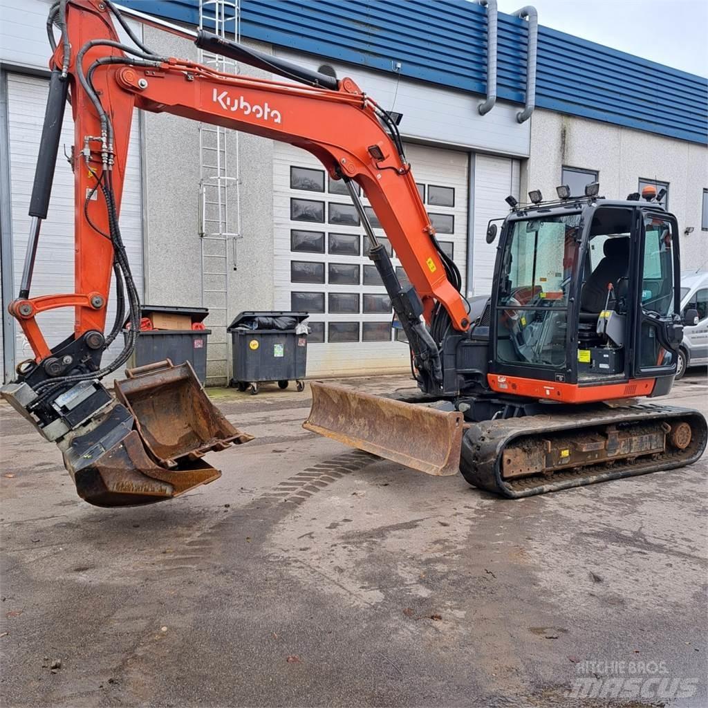 Kubota KX080-4 Mini excavadoras < 7t