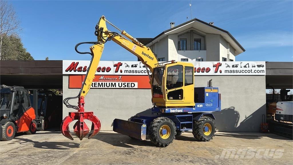 Bertani S3A 4x4 Excavadoras de ruedas