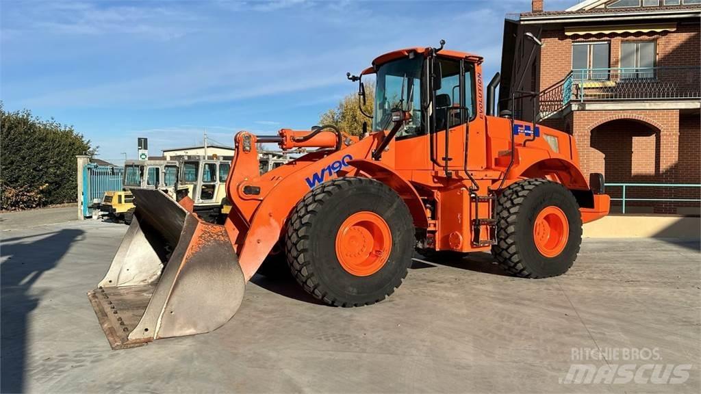 Fiat-Hitachi W190 Cargadoras sobre ruedas