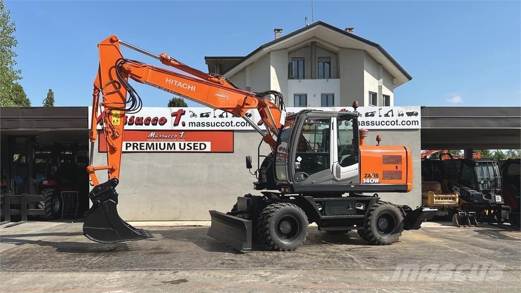 Hitachi ZX140WT-3 Excavadoras de ruedas