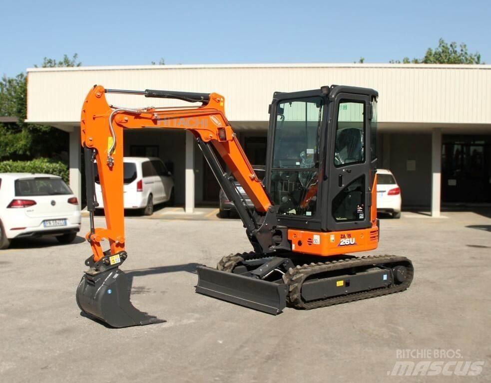 Hitachi ZX26U-6 CR Mini excavadoras < 7t