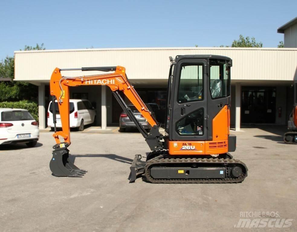 Hitachi ZX26U-6 CR Mini excavadoras < 7t
