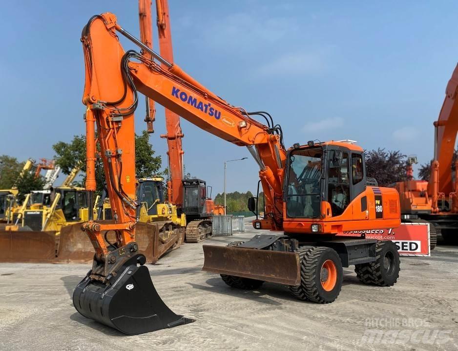 Komatsu PW180-7EO Excavadoras de ruedas