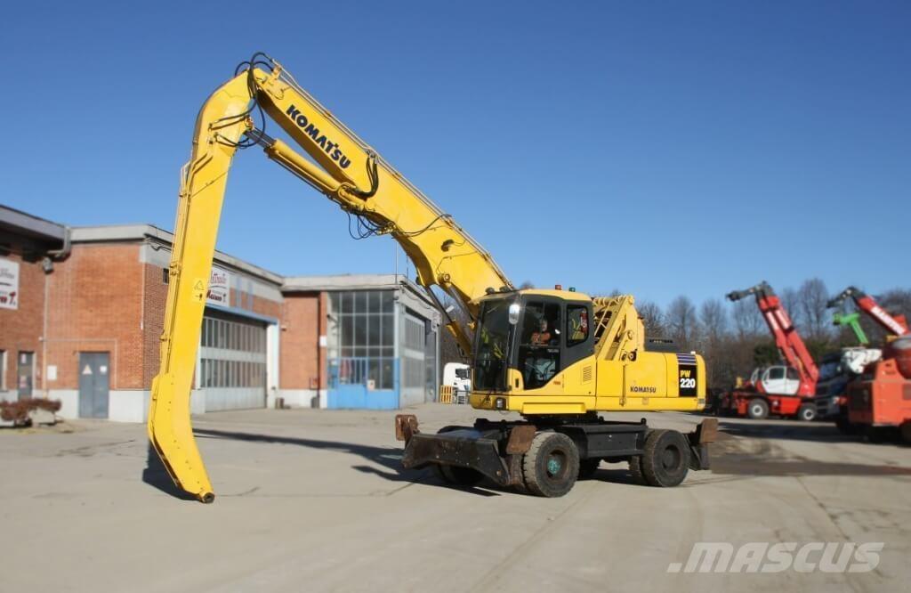 Komatsu PW220-MH Excavadoras de ruedas