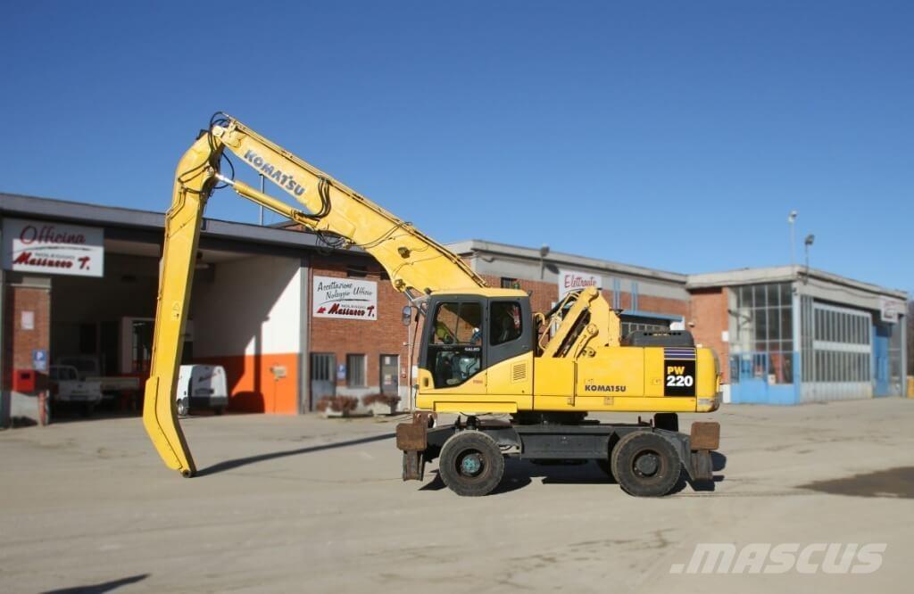 Komatsu PW220-MH Excavadoras de ruedas