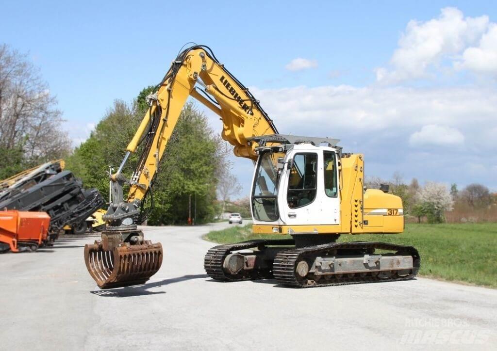 Liebherr R317 Litronic Excavadoras de ruedas