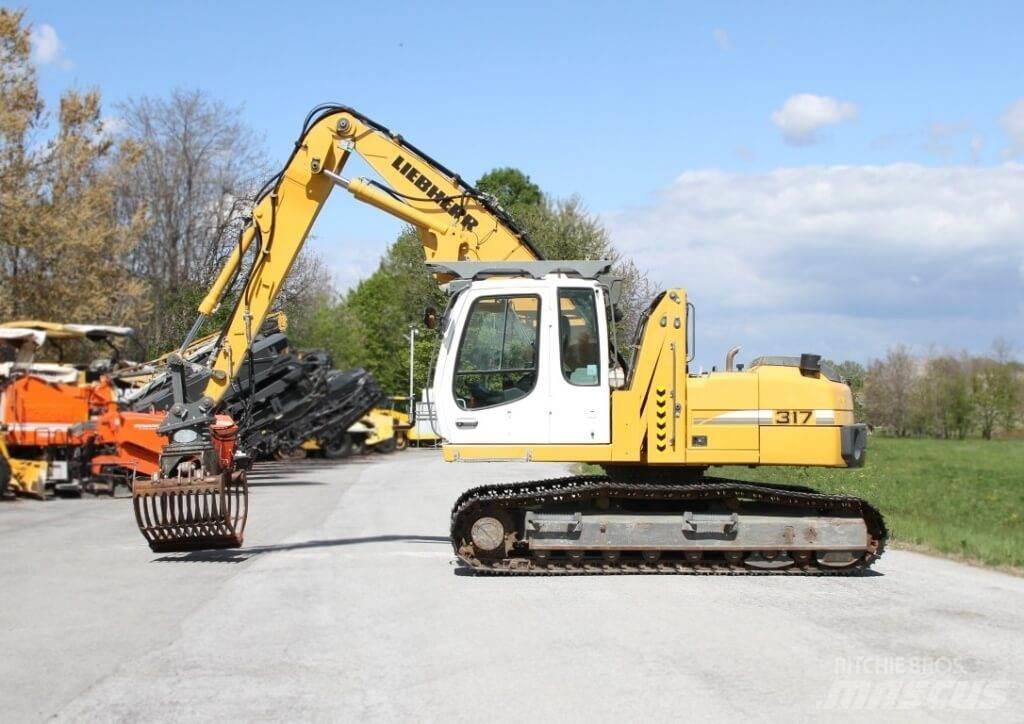 Liebherr R317 Litronic Excavadoras de ruedas