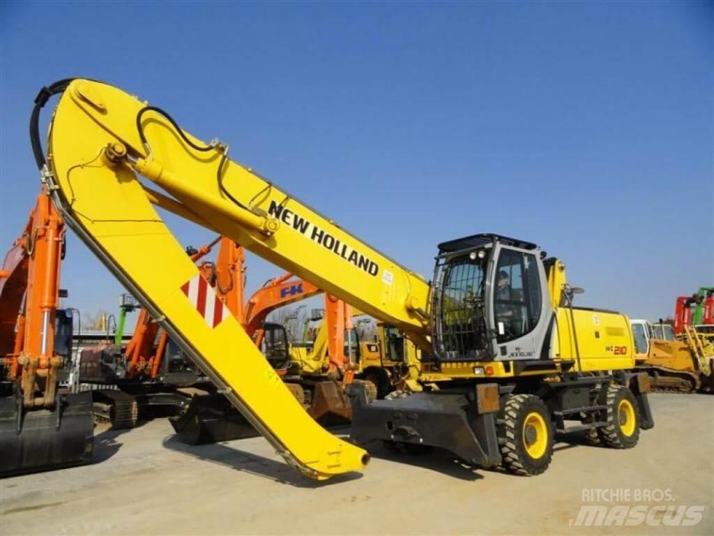 New Holland WE210 Excavadoras de ruedas