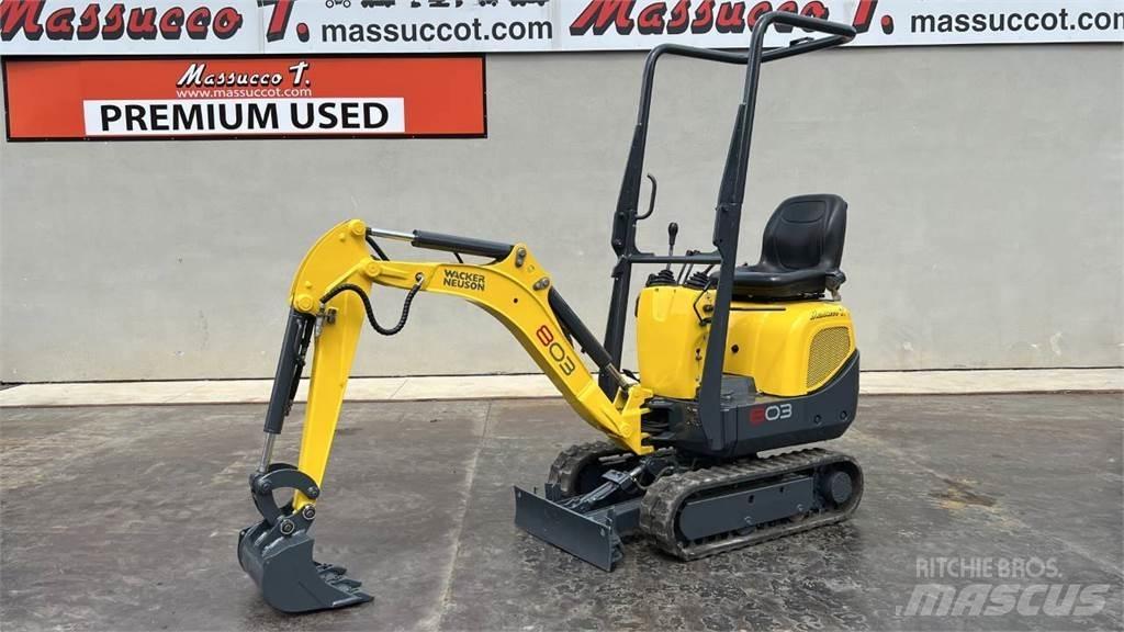 Wacker Neuson 803 Mini excavadoras < 7t