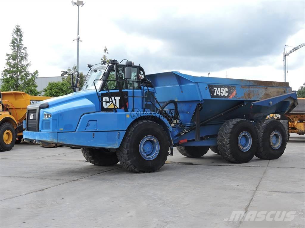 CAT 745C TAILGATE Dúmpers articulados
