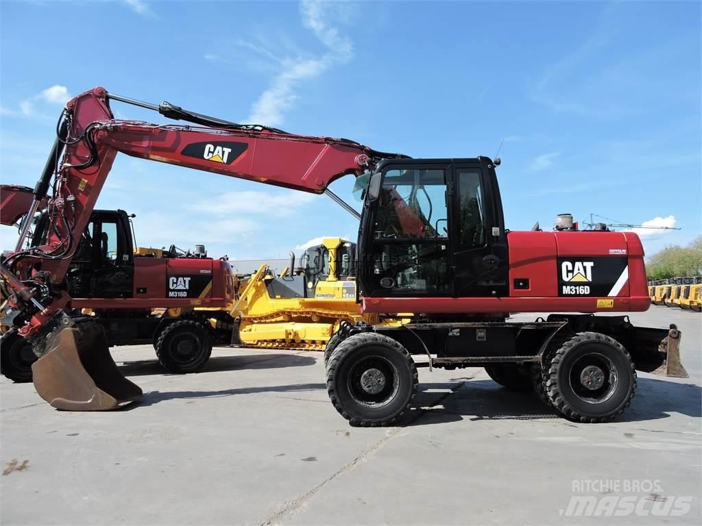 CAT M316D Excavadoras de ruedas
