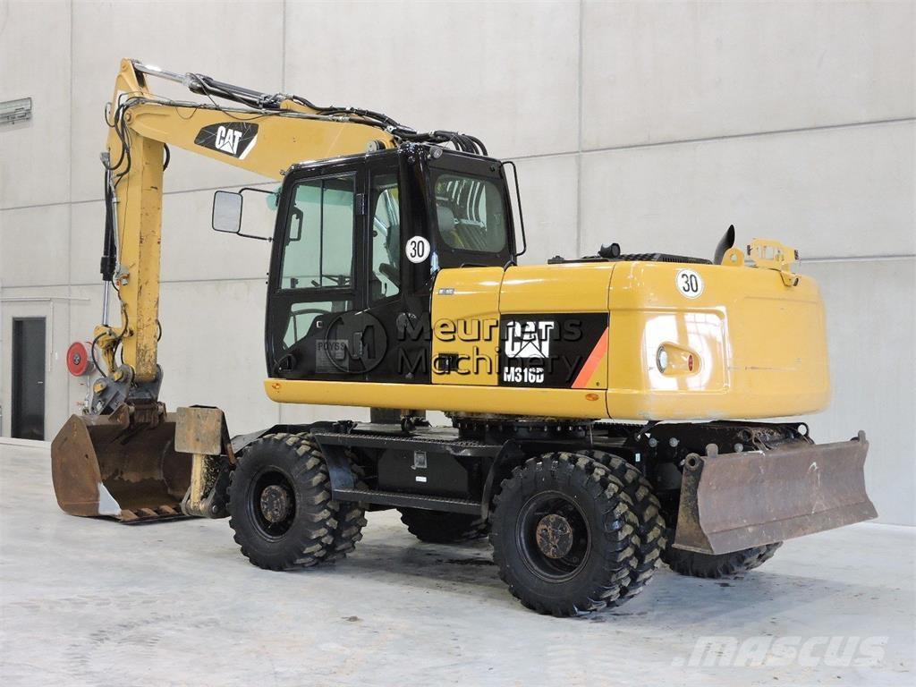 CAT M316D Excavadoras de ruedas