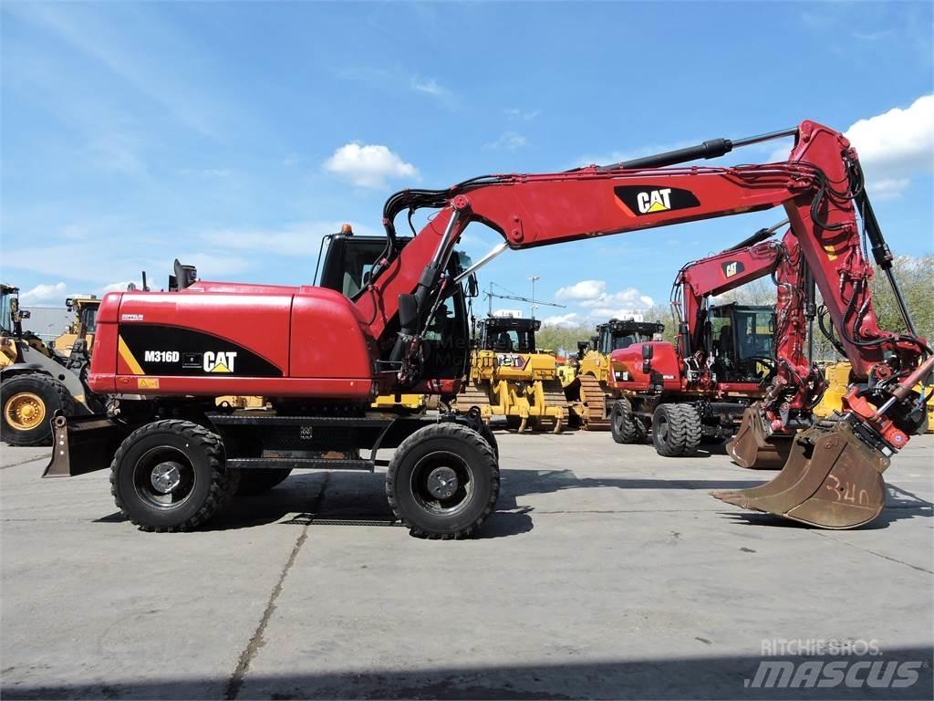 CAT M316D ROTOTILT Excavadoras de ruedas
