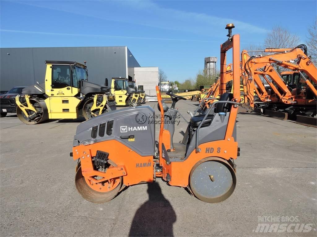 Hamm HD8VV Otros rodillos