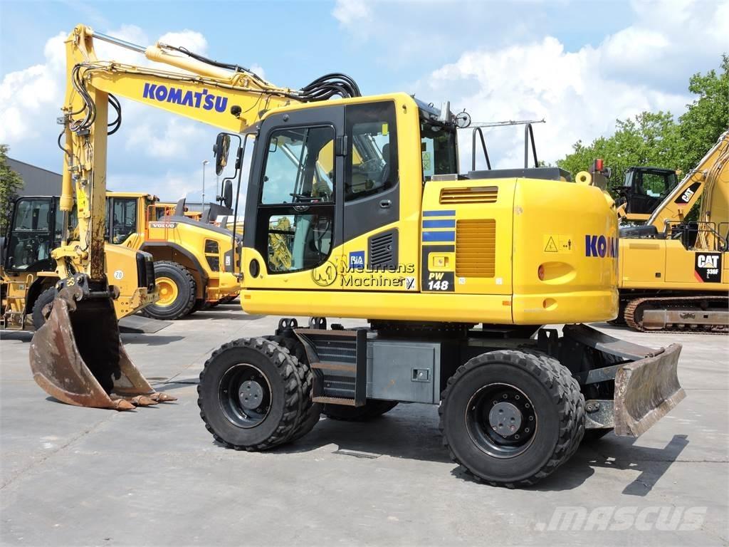 Komatsu PW148 Excavadoras de ruedas