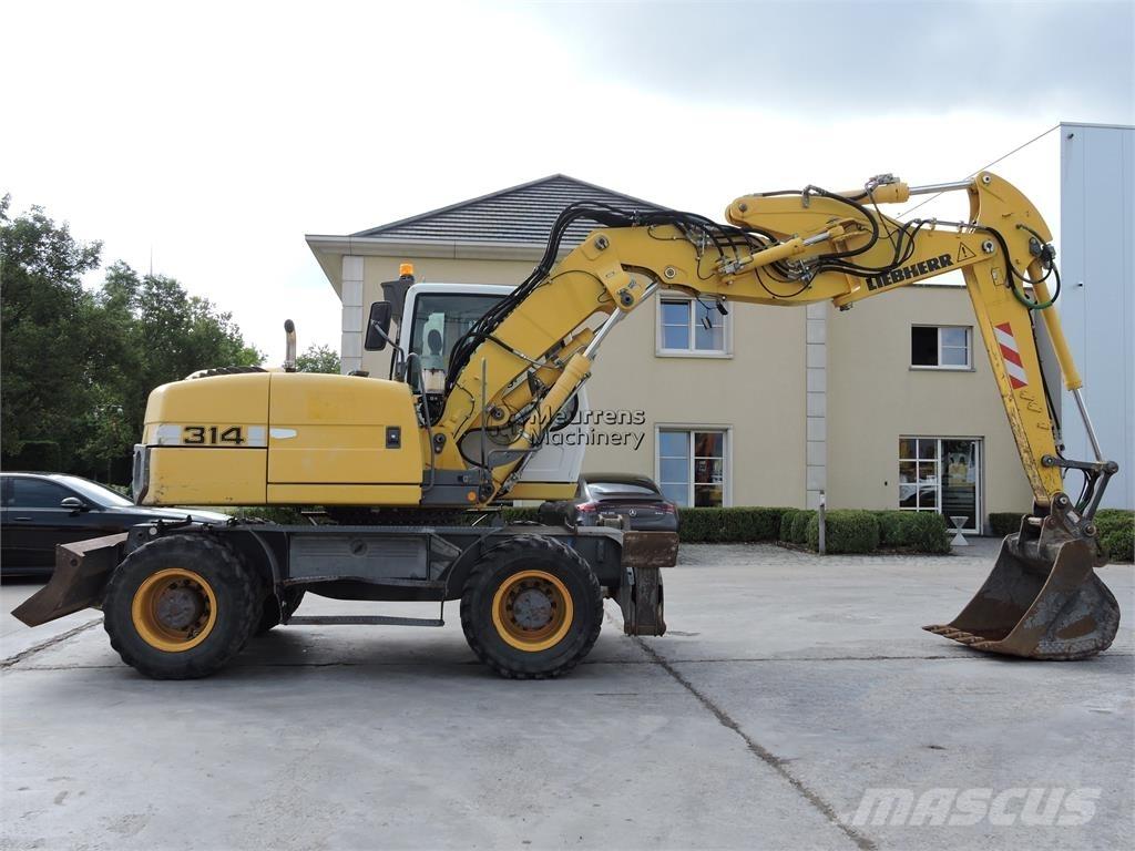 Liebherr A314 Excavadoras de ruedas