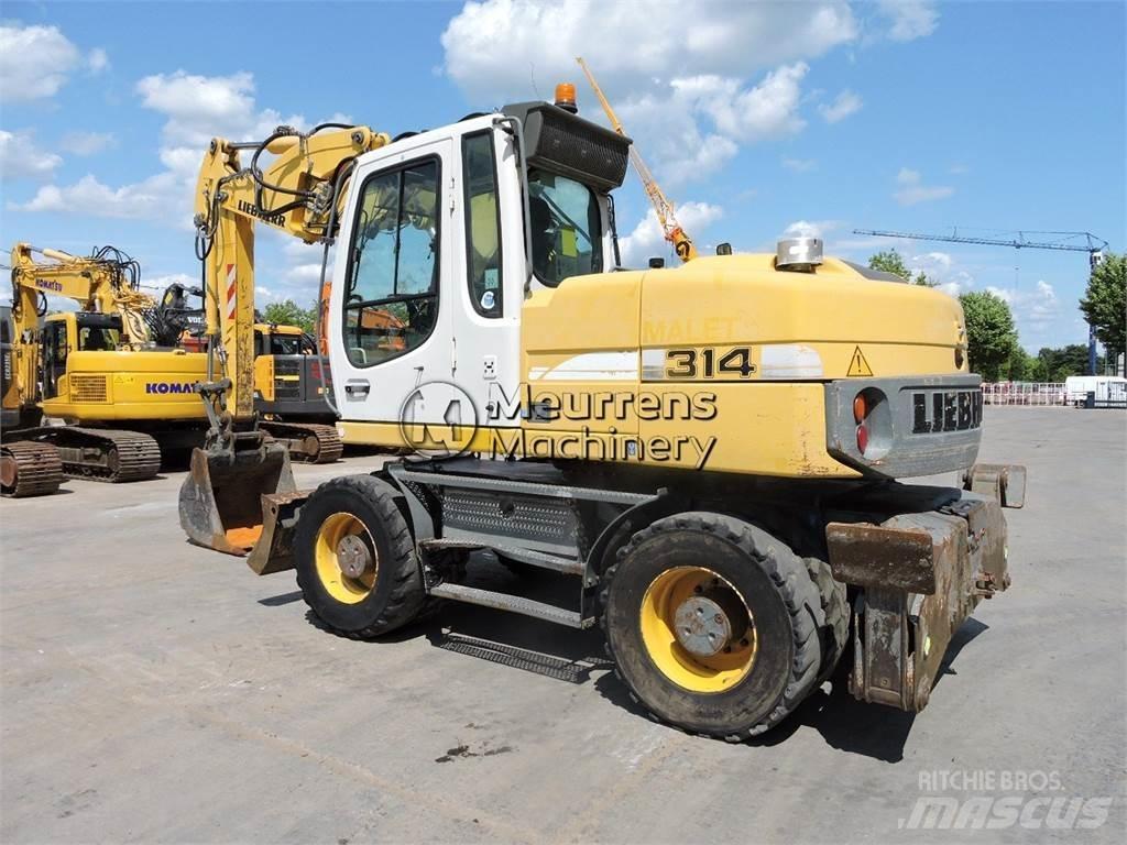 Liebherr A314 Excavadoras de ruedas