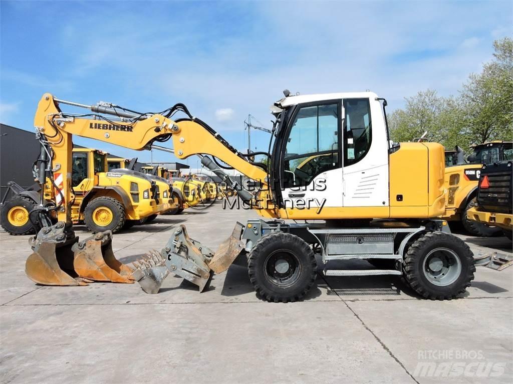 Liebherr A910 Excavadoras de ruedas