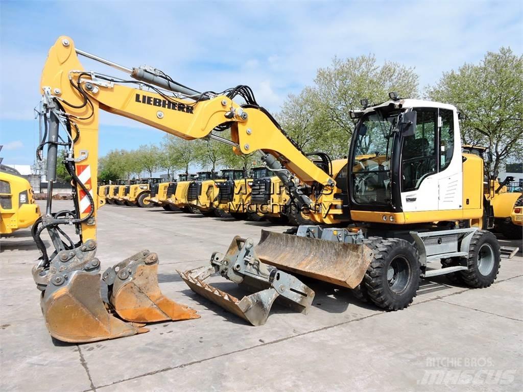 Liebherr A910 Excavadoras de ruedas