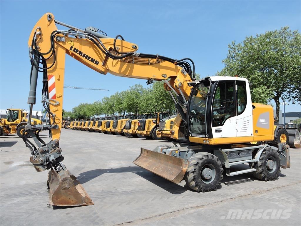 Liebherr A918 Excavadoras de ruedas