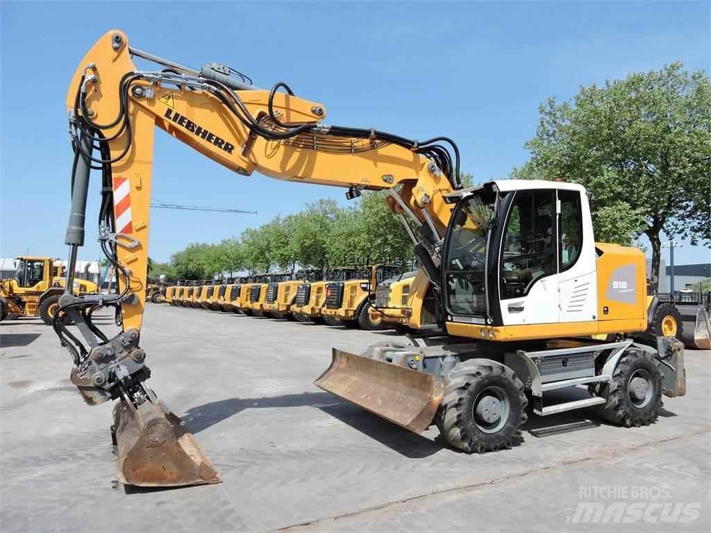 Liebherr A918 Excavadoras de ruedas