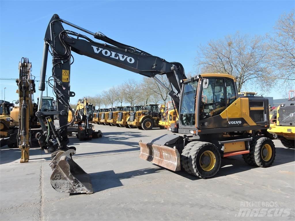 Volvo EW160E ROTOTILT Excavadoras de ruedas