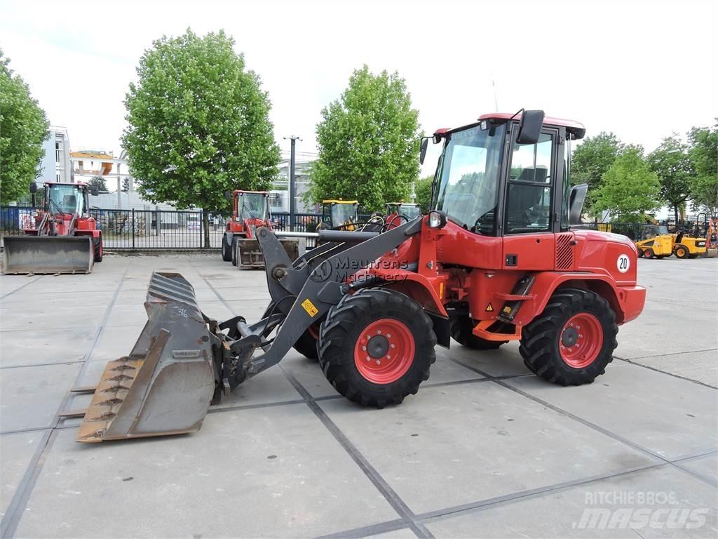 Volvo L35G + Fork-German Cargadoras sobre ruedas