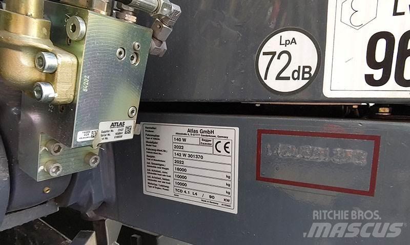 Atlas 140 W Excavadoras de ruedas
