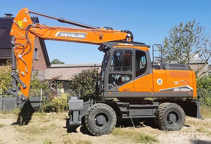 Develon DX 190 W-7 Excavadoras de ruedas