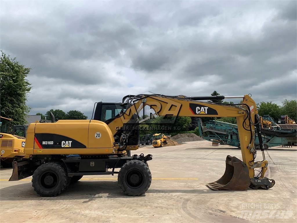 CAT M 316D Excavadoras de ruedas