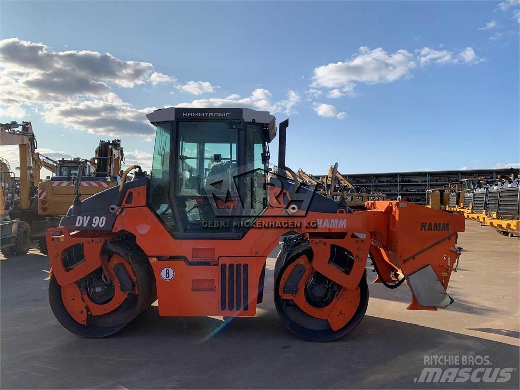 Hamm DV 90 VV Rodillos de doble tambor
