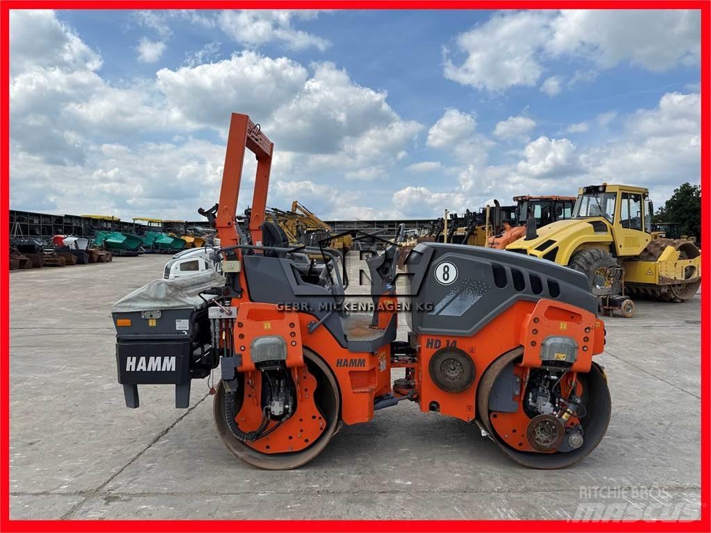 Hamm HD14VV Rodillos de doble tambor